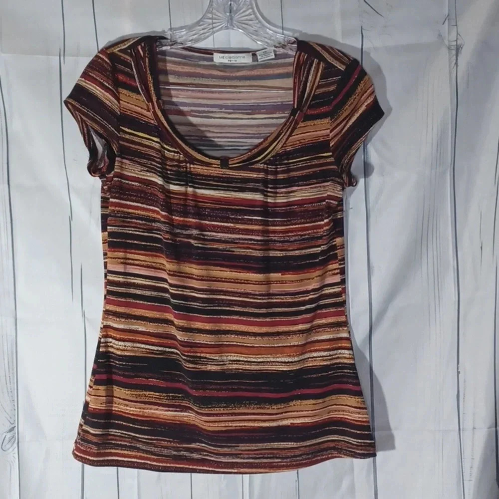 Liz Claiborne striped shirt